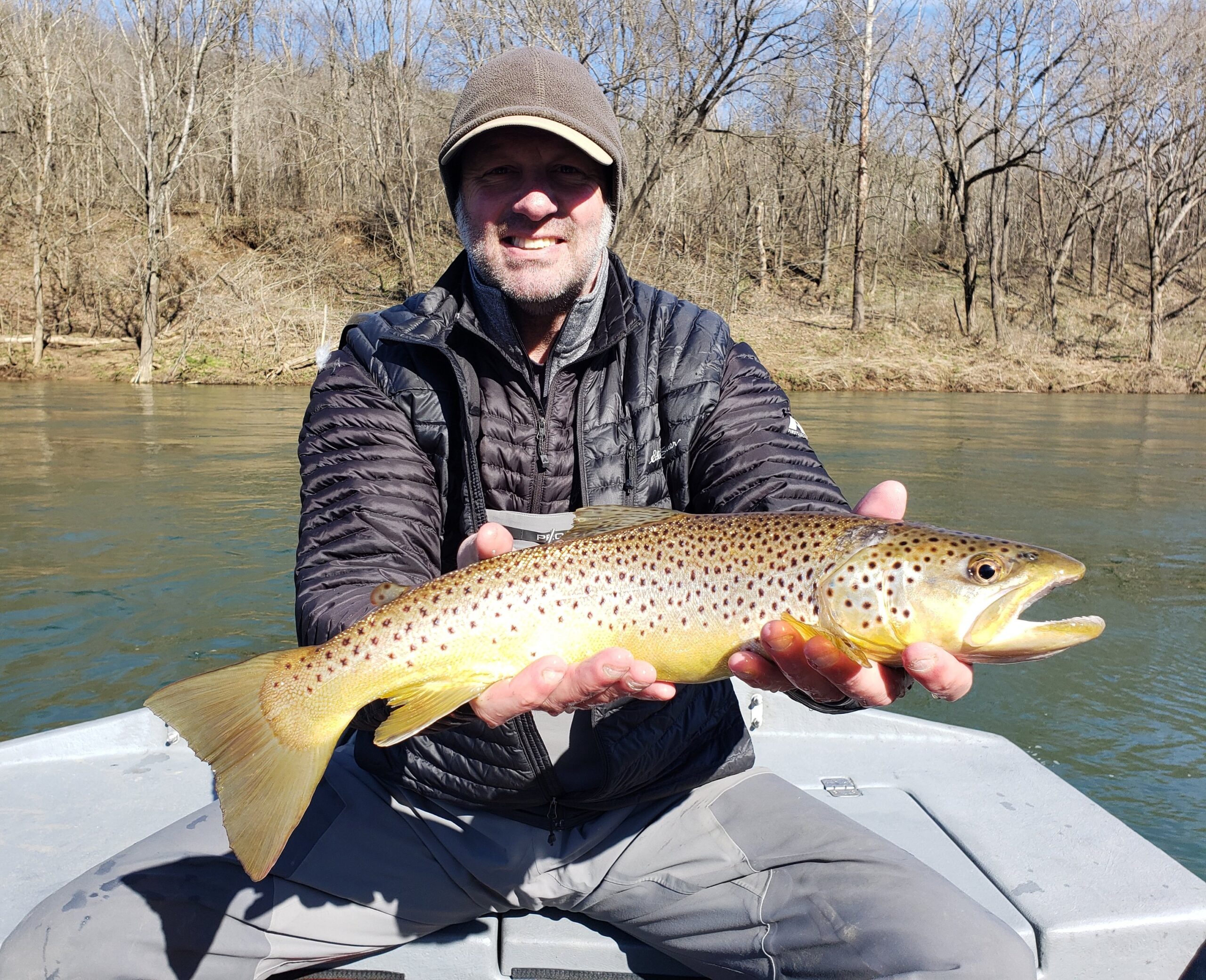 Treasure Valley Fly Fishing, Two large, beautiful and aggressive streamer  eating browns this afternoon