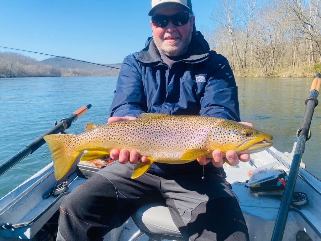 Great Time On The White River This Past Winter