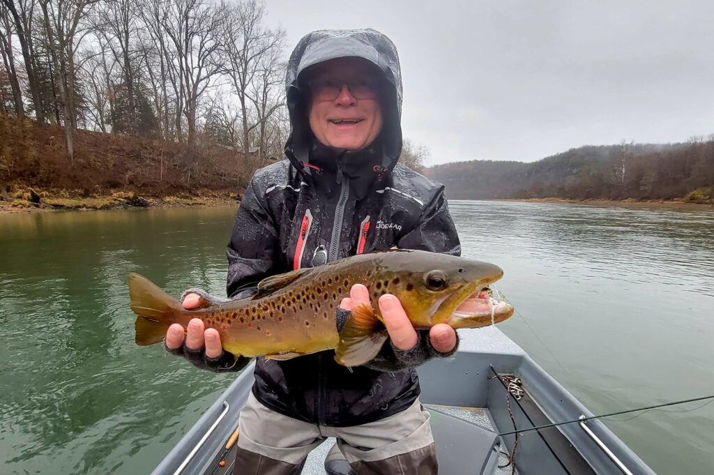 Fly fishing the conditions you are given – hunting for Big Browns